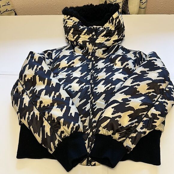 Baby phat women’s houndstooth puffer jacket size XL - Picture 13 of 15